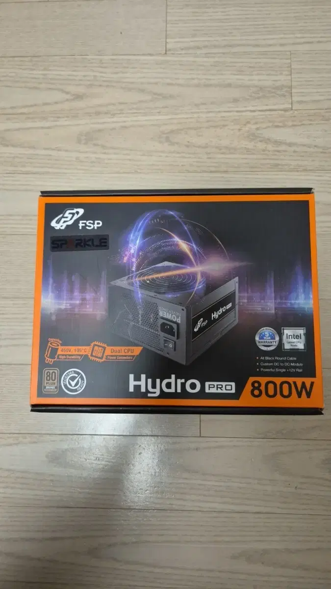 FSP Hydro PRO 800w 브론즈 파워